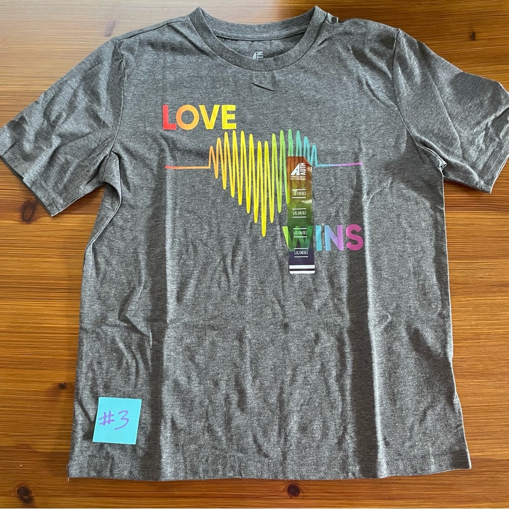 4/$13 NWT Youth Pride Shirt - Youth Large (14/16) 3 of 3